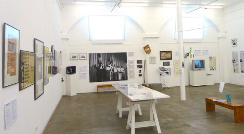 Museum Fluxus Ausstellungsraum