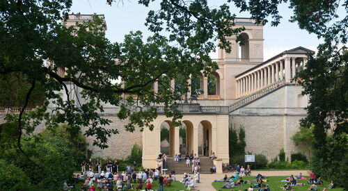 Foto vom Belvedere auf dem Pfingstberg in Potsdam