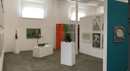 Bild einer Ausstellung in einem Museum